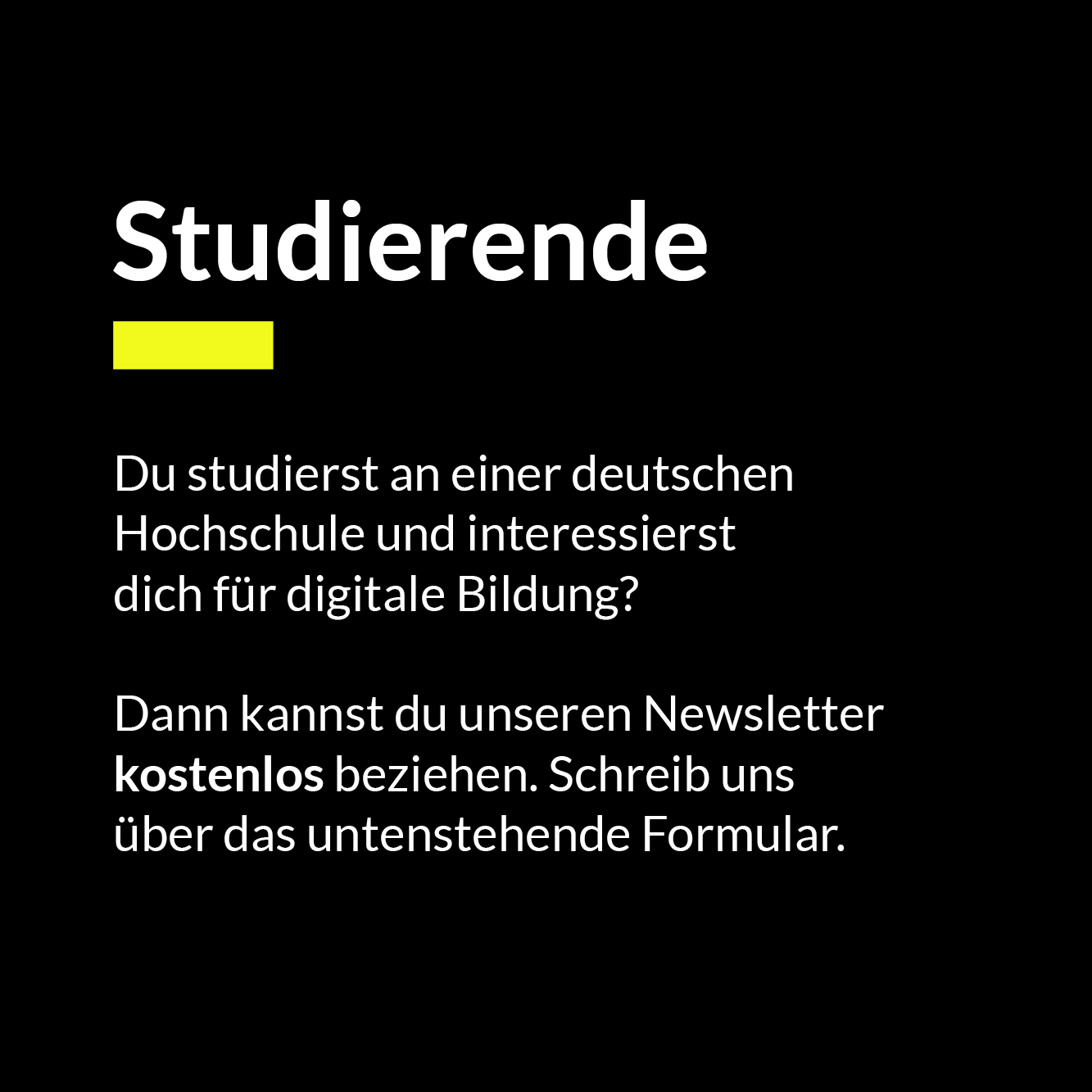 journal7 für Studierende
